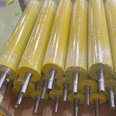 Beli Roller Baja Lapis Karet Silikon 3000m/Min 13000mm Roller Konveyor Lapis Karet online manufacture