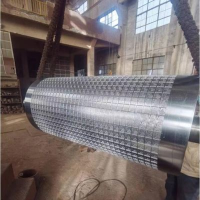 購入 CNC彫刻金属エンボスローラー業界プラスチックエンボスローラー online manufacture